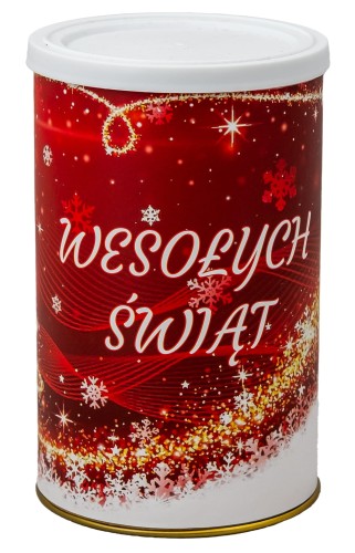 Krówki na święta mikołajki prezent świąteczny PUSZKA z krówkami upominek