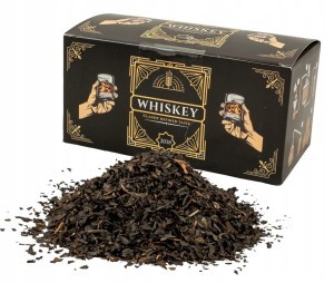 Herbata liściasta o smaku Whisky prezent pudełko dzień Kobiet Mężczyzny