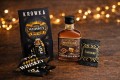 Kosz prezentowy zestaw prezent dzień Kobiet Mężczyzny krówki whisky syrop