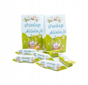 Krówki na wielkanoc wielkanocne  pudełko 100 g