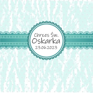 Krówki na chrzest wz CH09