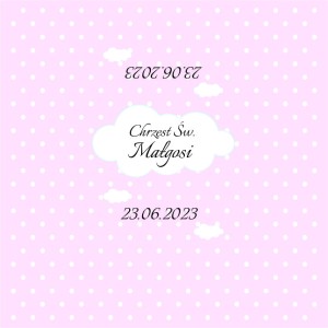 Krówki na chrzest wz CH13