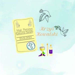 Krówki na I Komunię Świętą KS18