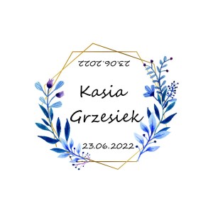 Krówki na ślub podziękowanie dla gości wz S19