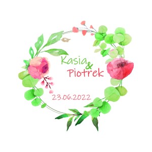 Krówki na ślub podziękowanie dla gości wz S20