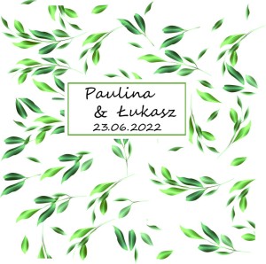 Krówki na ślub podziękowanie dla gości wz S23
