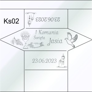Krówki na 1 Komunię Świętą KS02
