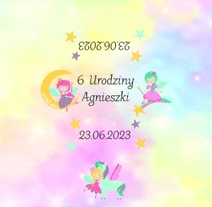 Krówki na urodziny roczek  wz u14